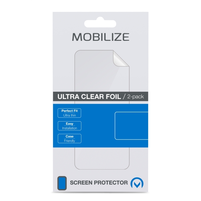 Mobilize Clear Schutzfolie 2 Stück Samsung Galaxy A31 A315F
