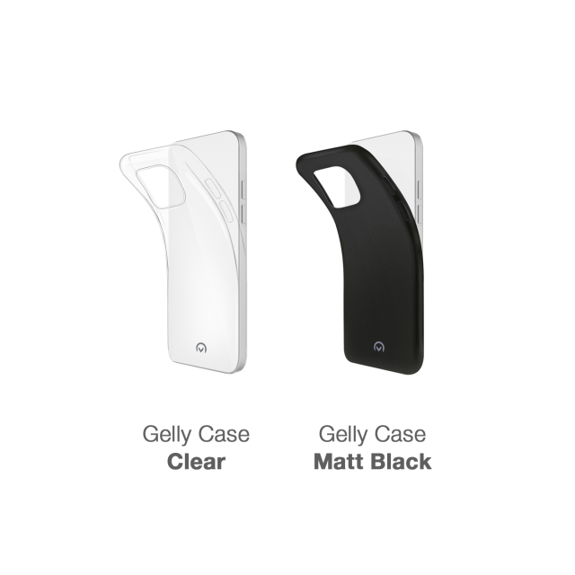 Mobilize Rubber Gelly Case Motorola Moto G22 Matt schwarz