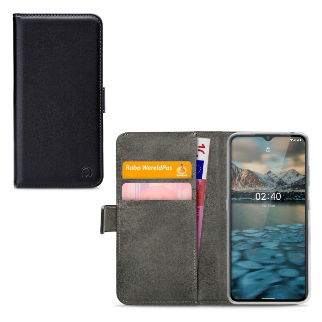 Mobilize Classic Gelly Wallet Book Case Nokia 2.4 schwarz