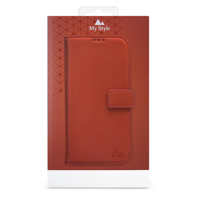 My Style Flex Wallet for Samsung Galaxy A55 5G A556B Rust Red
