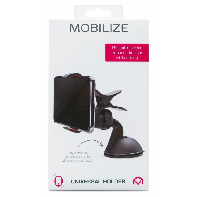 Mobilize Smartphone Saughalter Klemmhalter bis 10cm Gerätebreite