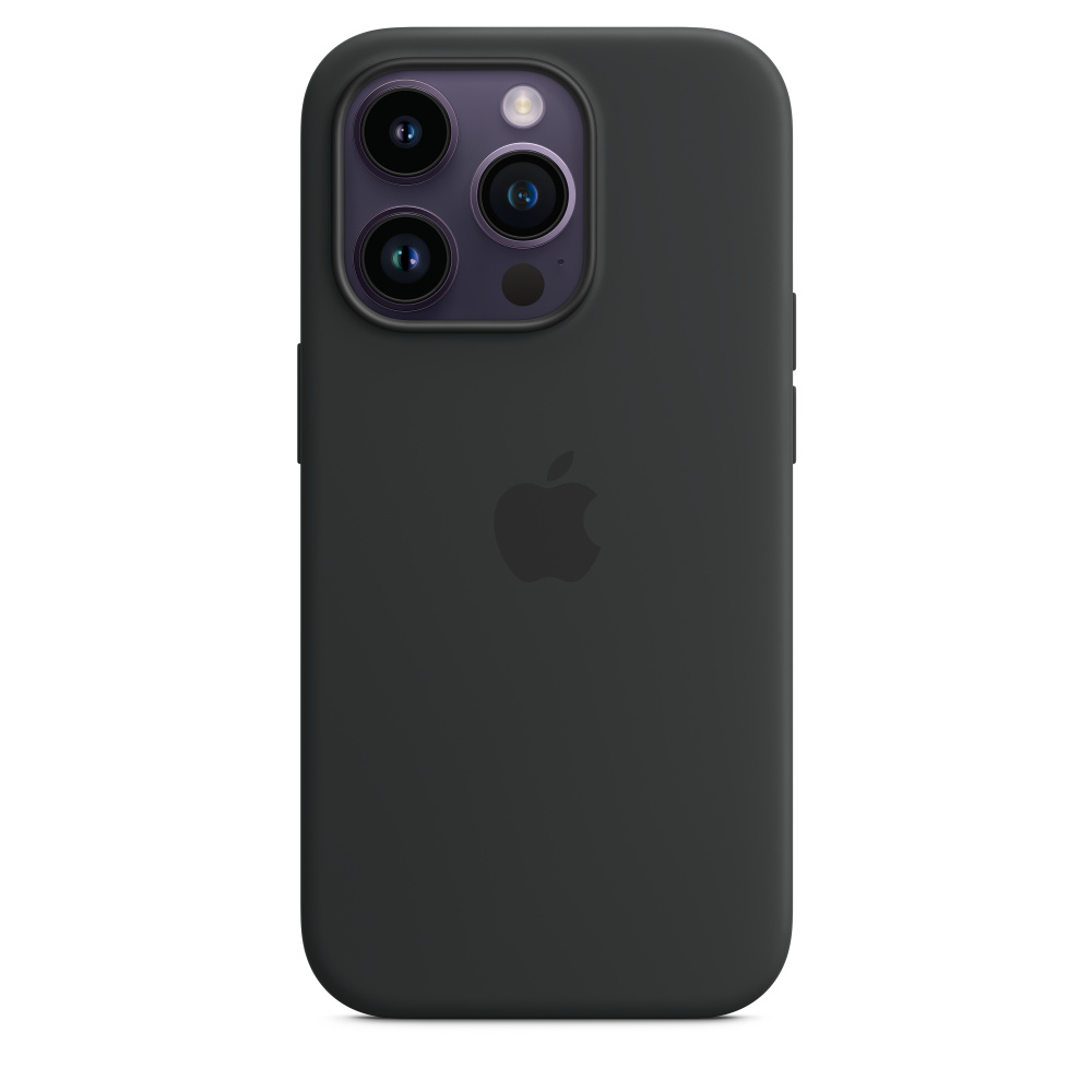 Apple iPhone 14 Pro Silicone Case mit MagSafe MPTE3ZM/A schwarz