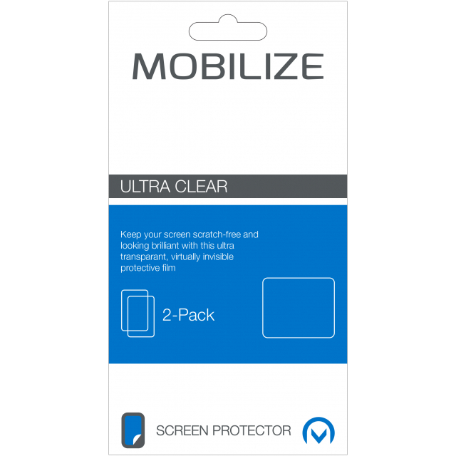 Mobilize Clear Schutzfolie 2 Stück Motorola Moto E4