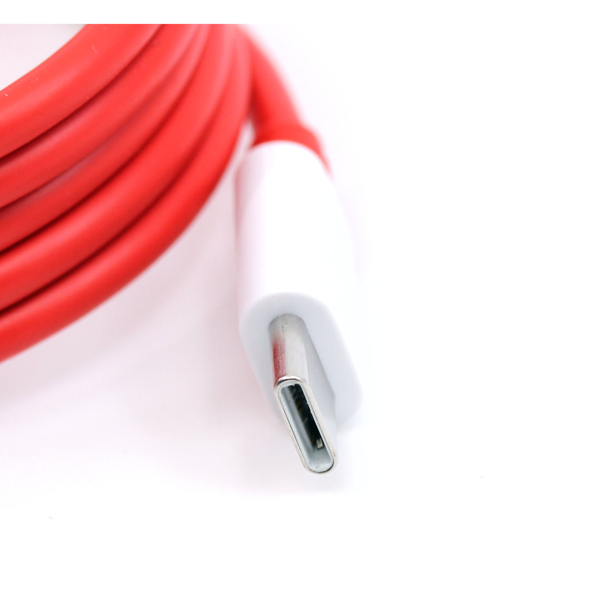 OnePlus Datenkabel C203A USB Typ-C auf Typ-C 1m Warp Charge rot