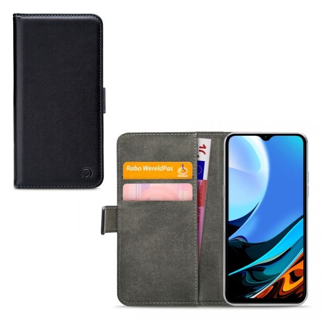 Mobilize Classic Gelly Wallet Book Case Xiaomi Redmi 9T schwarz
