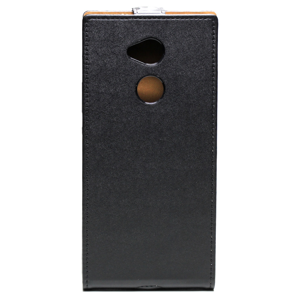 Kunstleder Flipcase Tasche  Sony Xperia XA2 Ultra schwarz