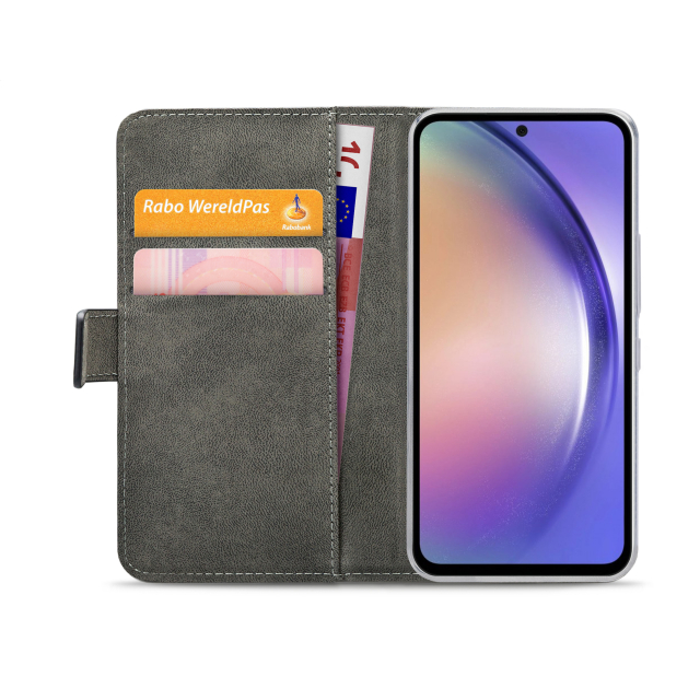 Mobilize Classic Gelly Wallet Book Case Samsung Galaxy A54 5G A546B schwarz