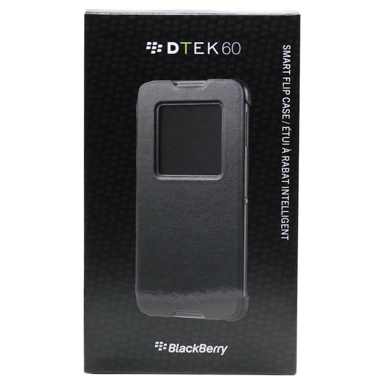 Smart Flip Cover Original ACC-63072-001 für Blackberry DTEK60 schwarz