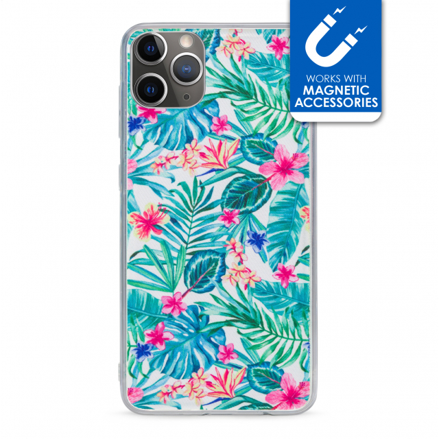 My Style Magneta Case for Apple iPhone 11 Pro White Jungle
