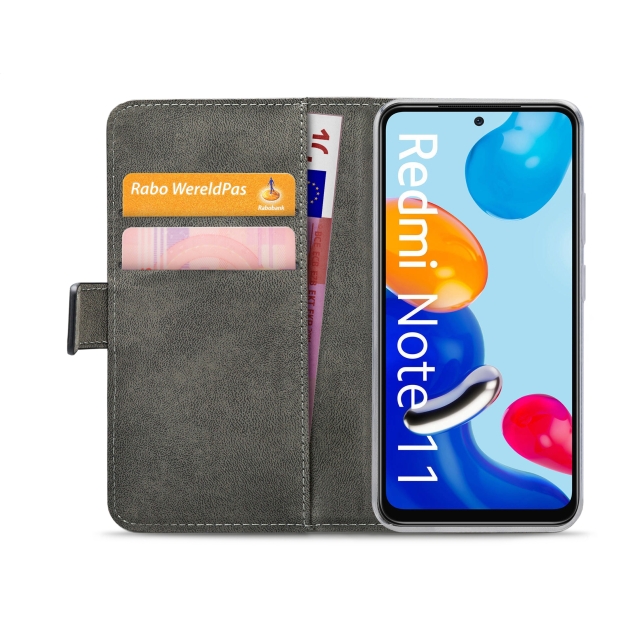Mobilize Classic Gelly Wallet Book Case Xiaomi Redmi 10/ 10 2022  schwarz