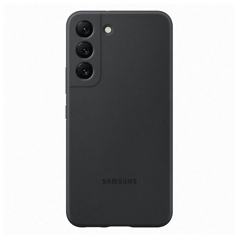 Silikon Cover Samsung Galaxy S22 S901B EF-PS901TB schwarz