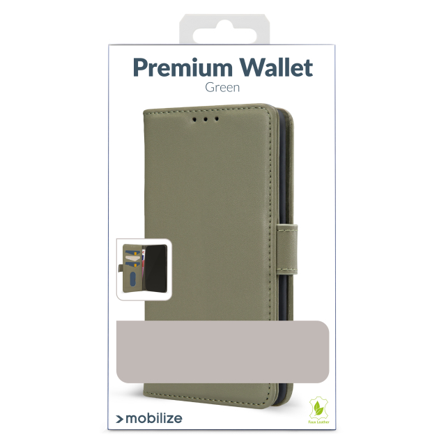 Mobilize Premium Gelly Wallet Book Case Samsung Galaxy A55 5G  A556B grün