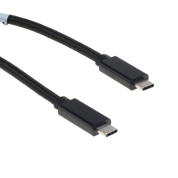 Datenkabel USB 3.1 Typ-C Stecker USB Typ-C Stecker 100W PD 100 cm schwarz