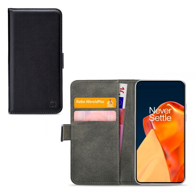 Mobilize Classic Gelly Wallet Book Case OnePlus 9 schwarz