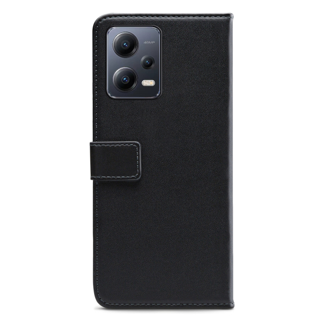 Mobilize Classic Gelly Wallet Book Case Xiaomi Redmi Note 12 5G schwarz