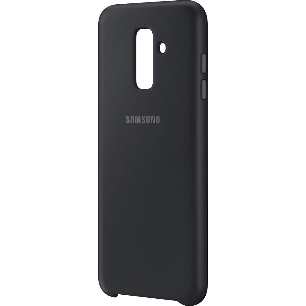 Dual Layer Cover Samsung EF-PA605CBEG A605F Galaxy A6 Plus schwarz