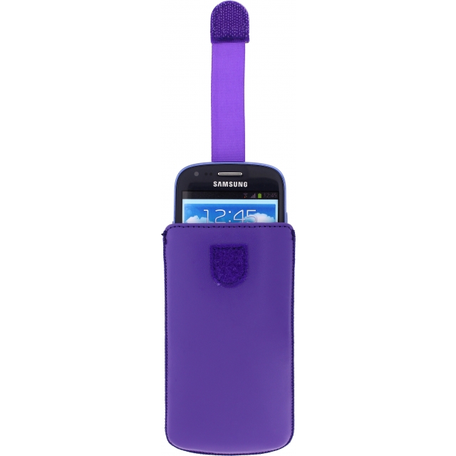 Mobilize Etui Tasche Purple Size XXXL 143 x 78 z.B. Galaxy S5