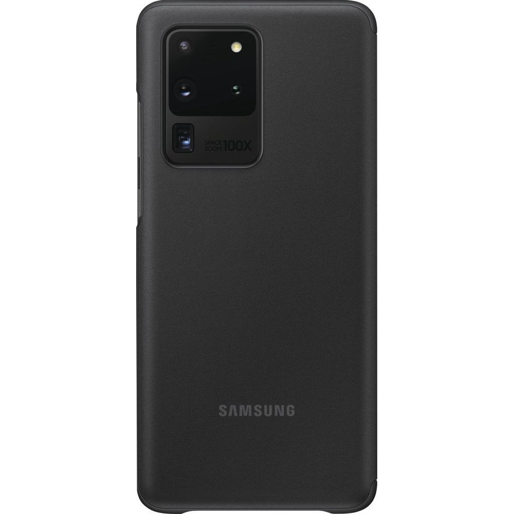 Clear View Cover Samsung Galaxy S20 Ultra G988B EF-ZG988CB schwarz