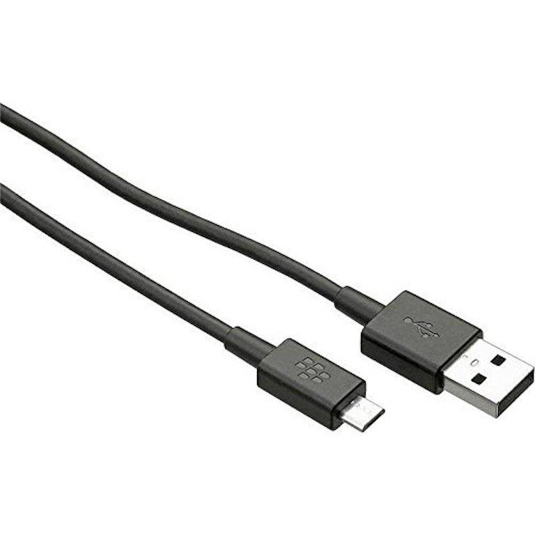 BlackBerry Datenkabel ACC-39504-201 USB Typ-A auf Micro-USB 1,2m schwarz