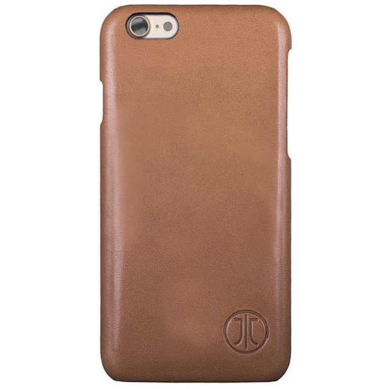 JT Berlin Leather Cover Style pure für Apple iPhone 7 / 8  cognac