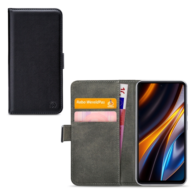 Mobilize Classic Gelly Wallet Book Case Xiaomi Poco X4 GT/X4 GT Plus schwarz