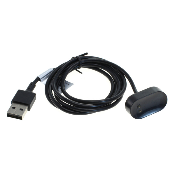 USB Ladekabel kompatibel zu Fitbit Inspire / Inspire HR / Ace 2 schwarz