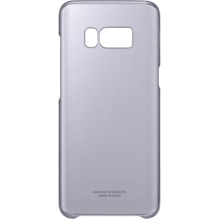 Clear Cover Samsung Galaxy S8 Hülle EF-QG950CV Lila