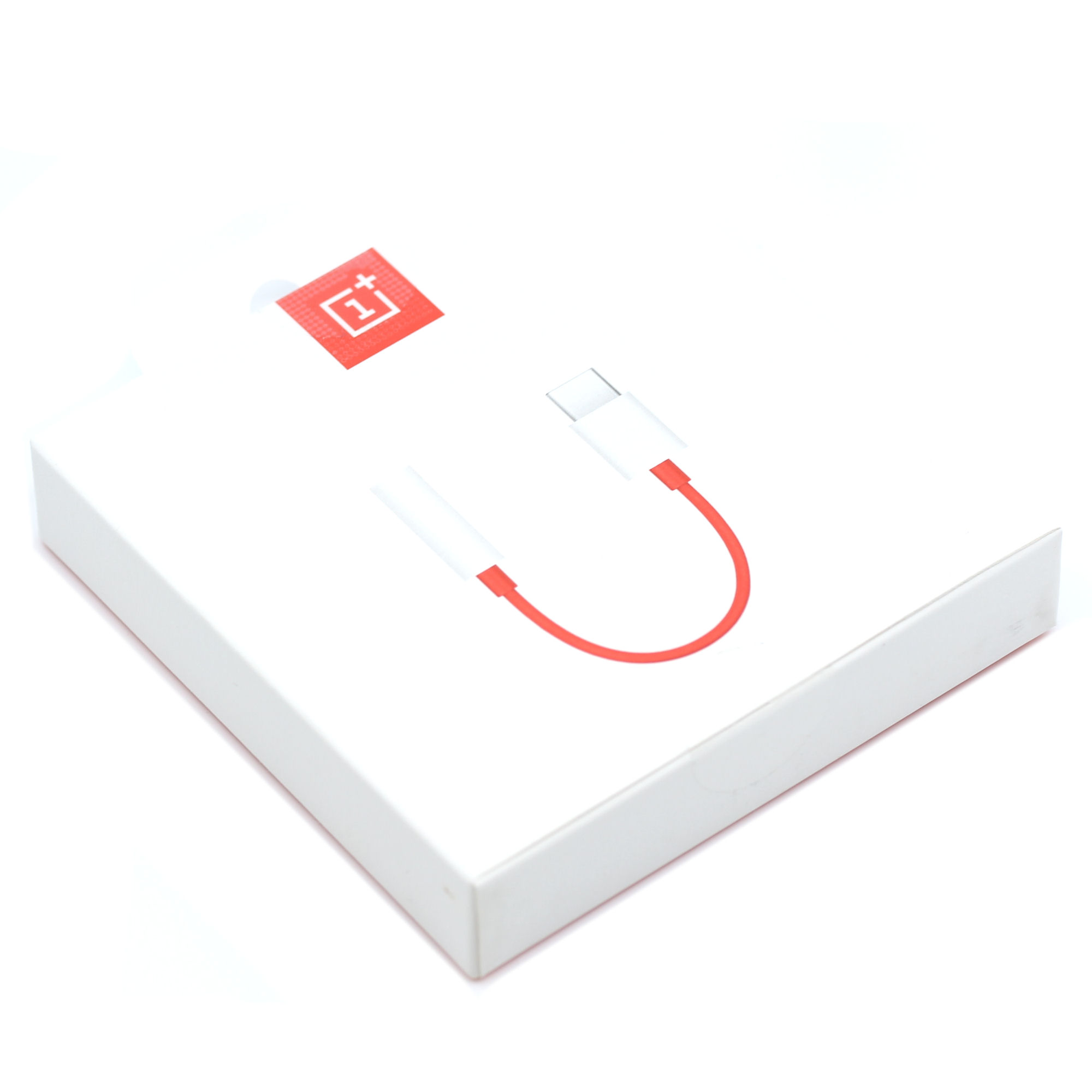 Adapter Original OnePlus Typ-C auf 3,5 mm rot/weiß