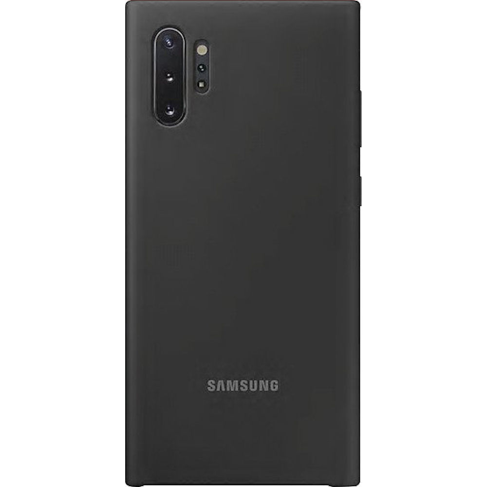 Silikon Cover Samsung Galaxy Note 10 Plus N975F EF-PN975TB schwarz