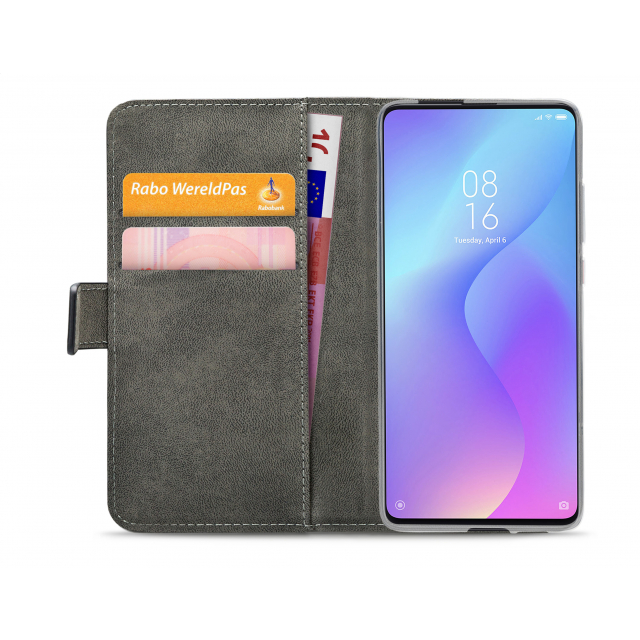 Mobilize Classic Gelly Wallet Book Case Xiaomi Mi 9T/9T Pro schwarz