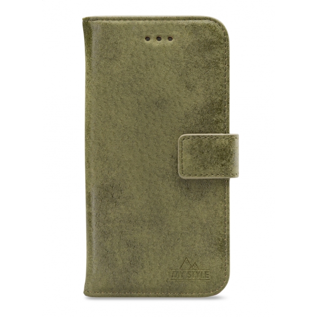 My Style Flex Wallet for Apple iPhone 12 Mini Olive