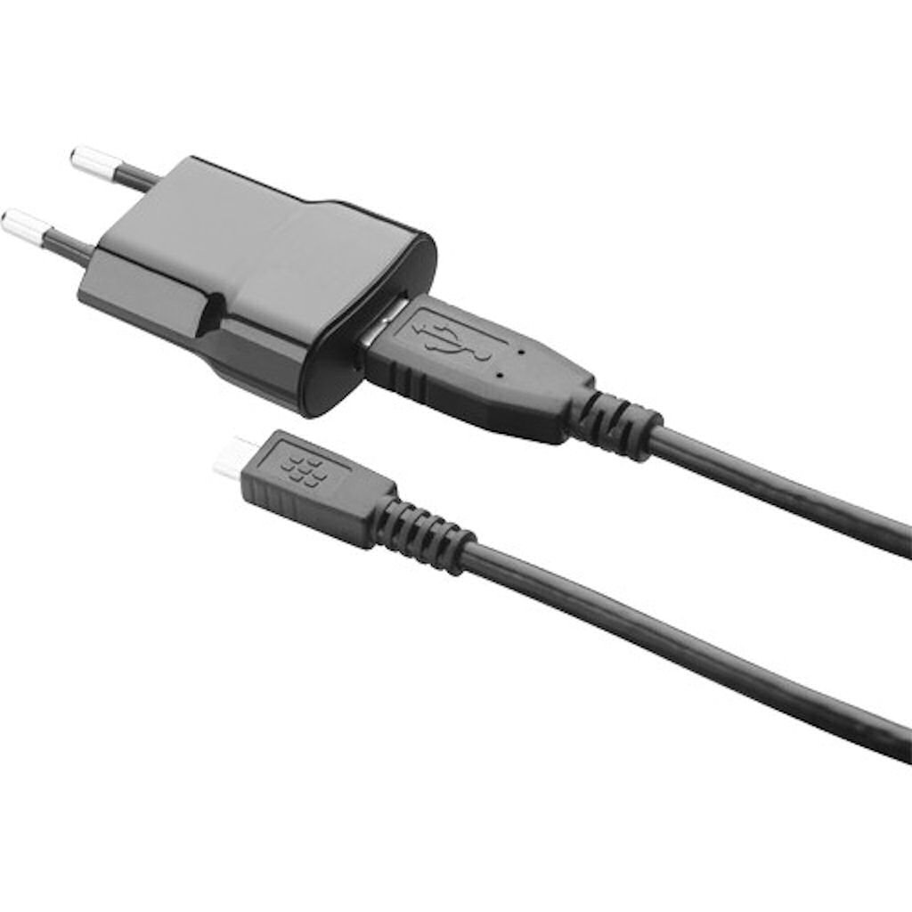 BlackBerry Ladegerät ACC-39501-201 Micro-USB mit Kabel schwarz
