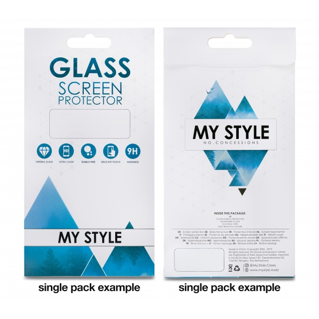 My Style Tempered Glass Schutzfolie für Samsung Galaxy A03 / A03s / A12 / M12 / A13 / A32 5G