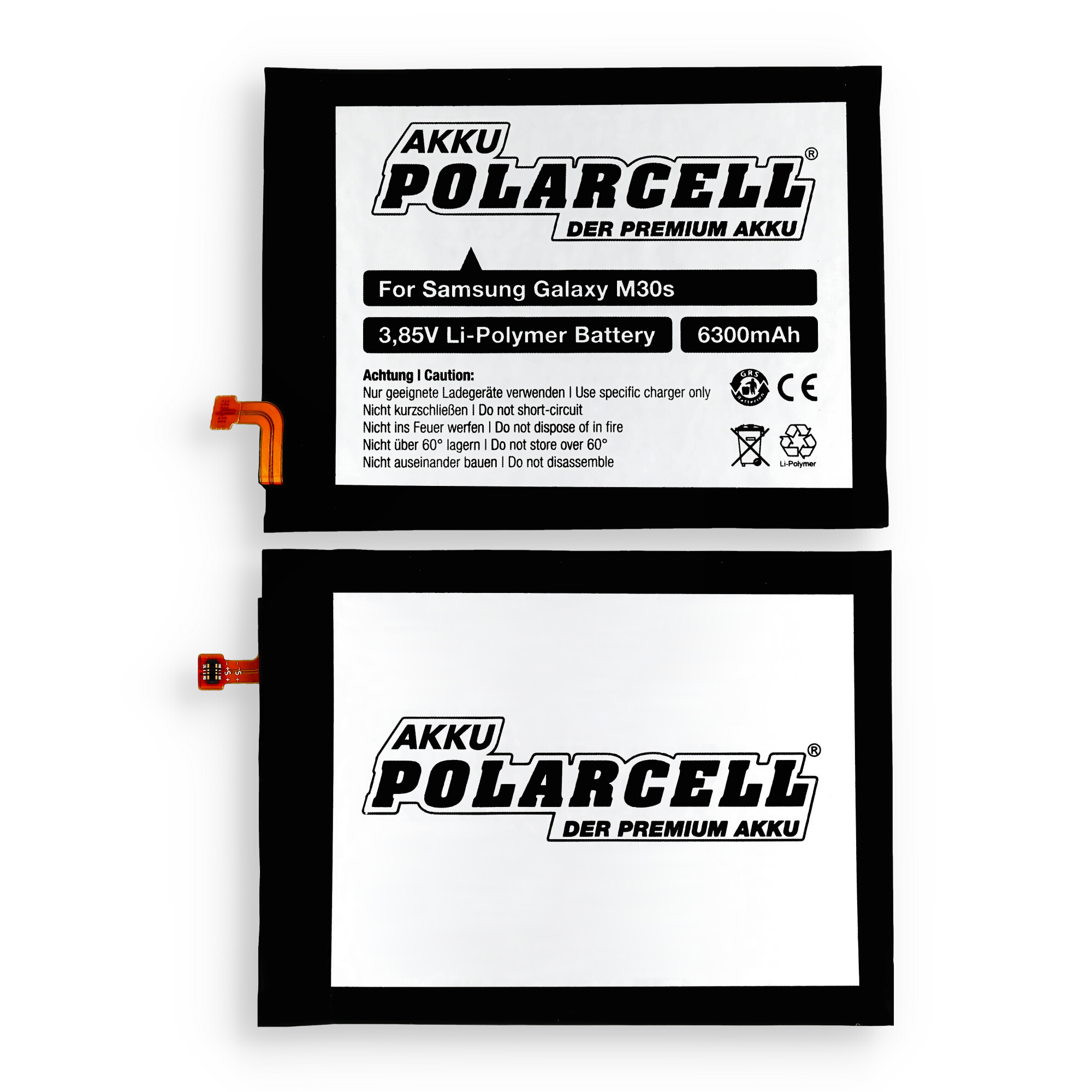 Akku Polarcell für Samsung EB-BM317ABY Galaxy M31s M317F