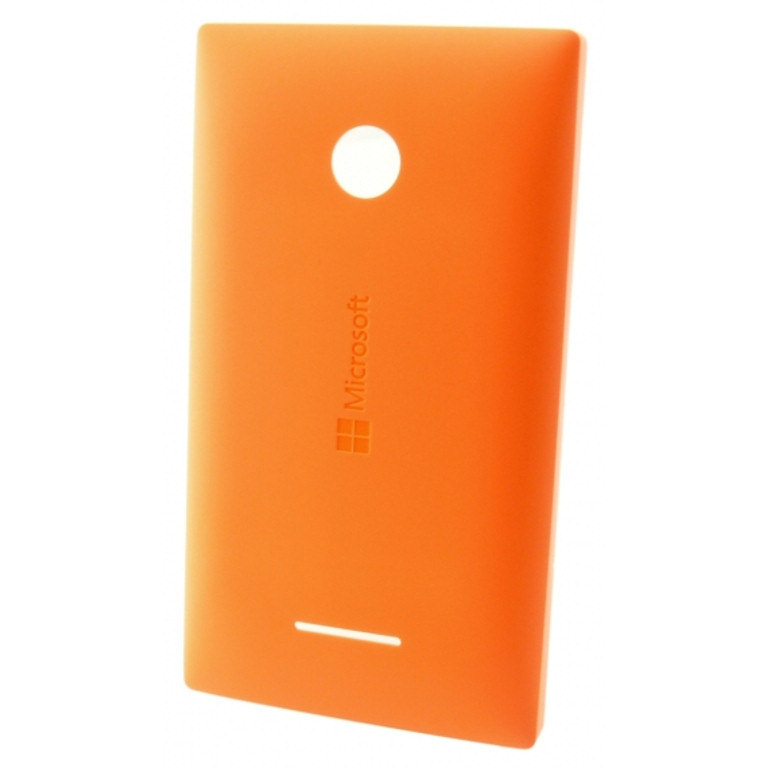 Microsoft Lumia 435 Akkudeckel orange Backcover
