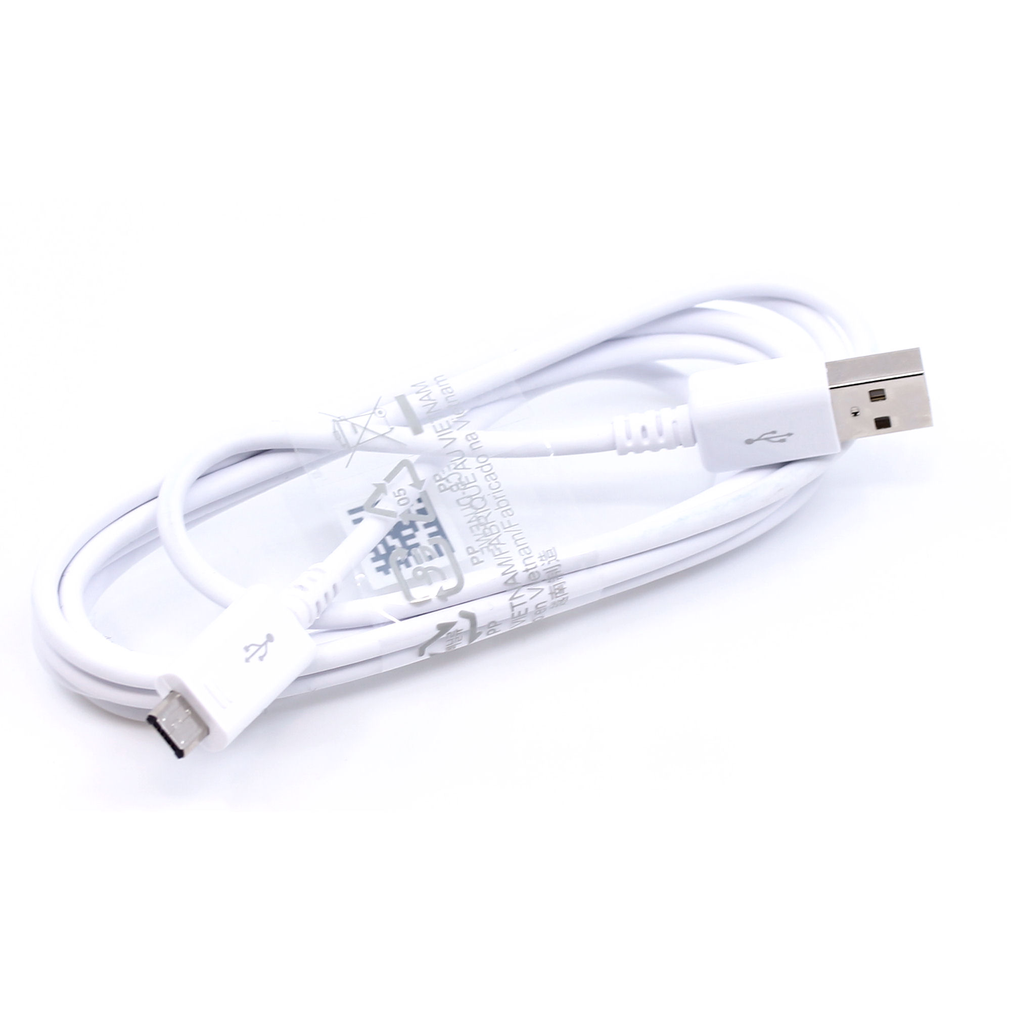 Datenkabel USB Original Samsung ECB-DU4EWE 150cm MicroUSB weiß
