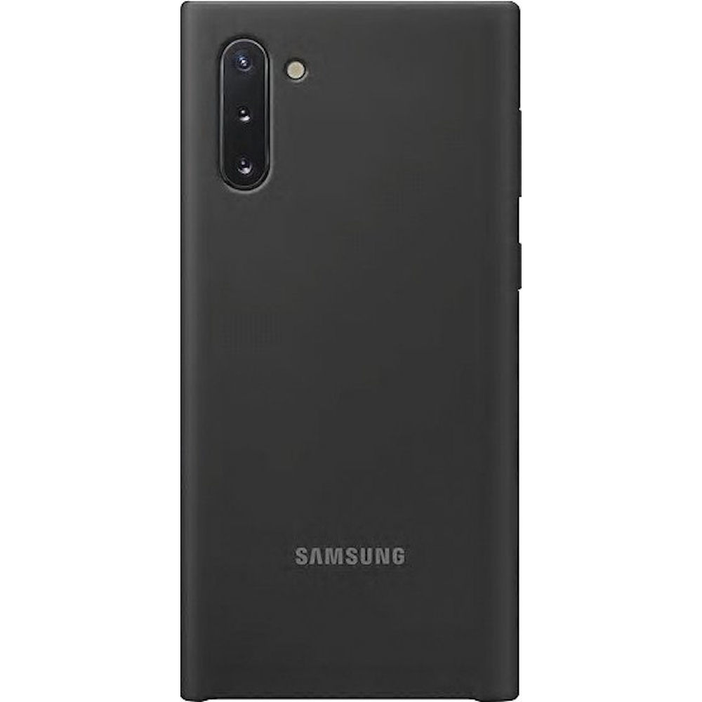 Silikon Cover Samsung Galaxy Note 10 N970F EF-PN970TB schwarz