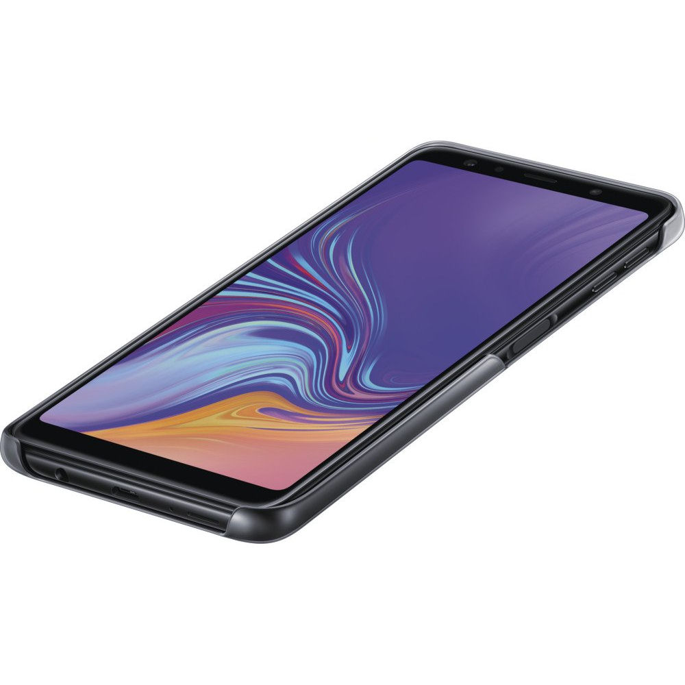 Gradation Cover Samsung EF-AA750CB Galaxy A7 2018 A750F schwarz