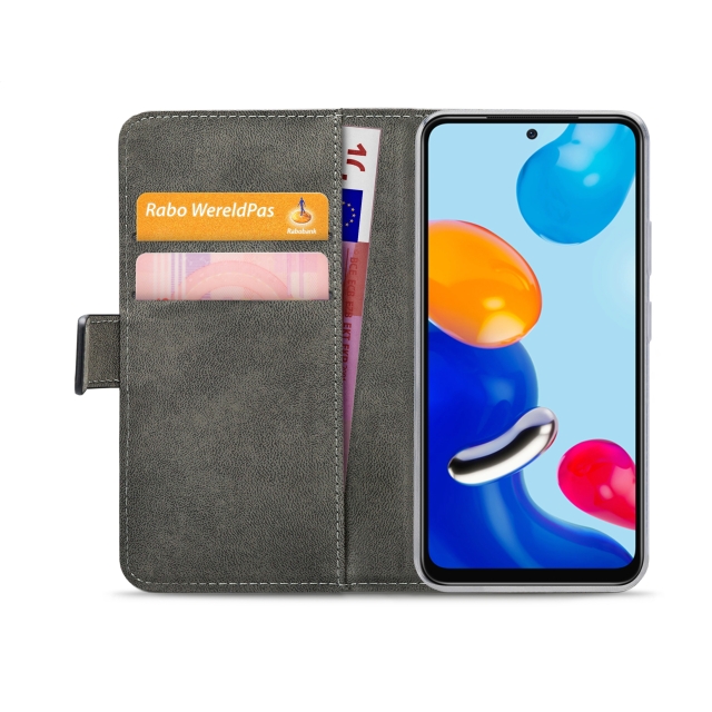 Mobilize Classic Gelly Wallet Book Case Xiaomi Redmi Note 11 / 11S 4G schwarz