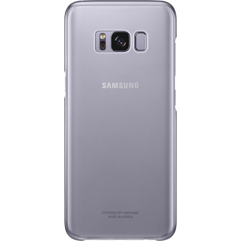 Clear Cover Samsung Galaxy S8 Hülle EF-QG950CV Lila