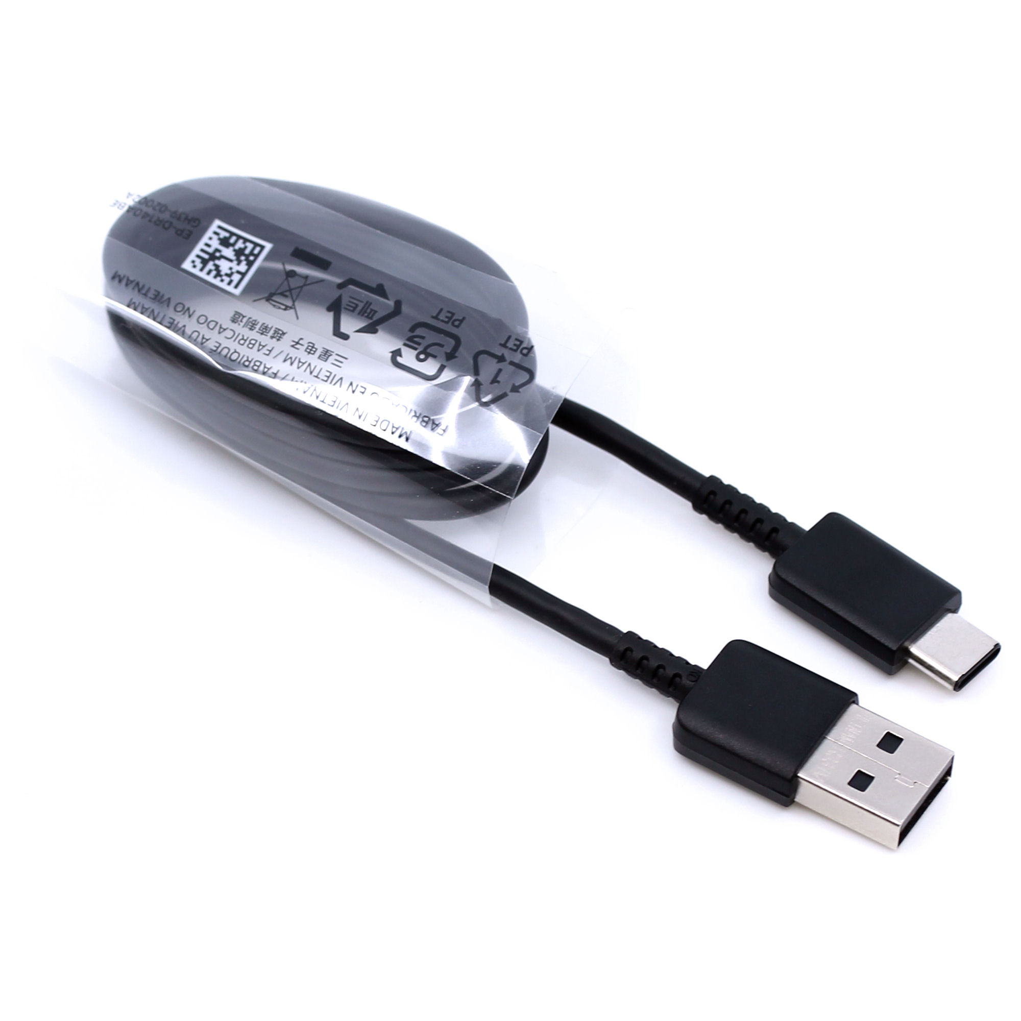 Samsung Datenkabel EP-DR140ABE USB Typ-A auf Typ-C 0,8m schwarz
