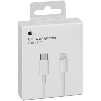 Datenkabel USB Apple MM0A3ZM/A Typ-C auf Lightning 1m Anschluß white BLISTER