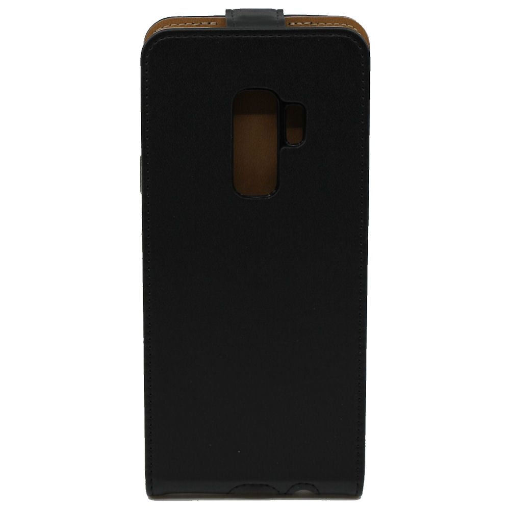 Kunstleder Flipcase Tasche Samsung Galaxy S9 Plus G965F schwarz