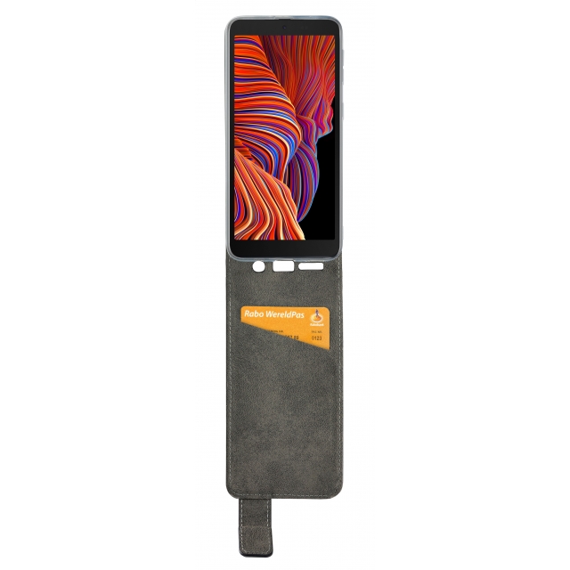Mobilize Classic Gelly Flip Case Samsung Galaxy Xcover 5 Hülle schwarz