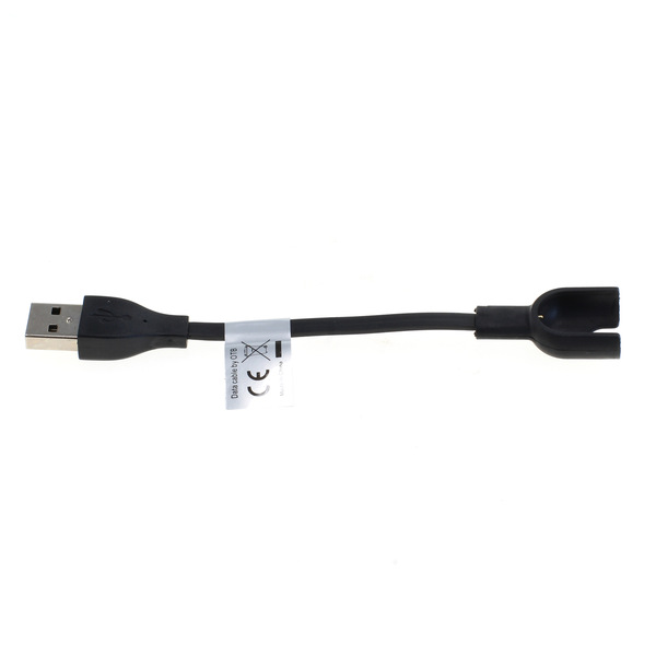 USB Ladekabel kompatibel zu Xiaomi Mi Band / Mi Band 2 schwarz