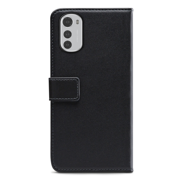 Mobilize Classic Gelly Wallet Book Case Motorola Moto E32 E32s schwarz