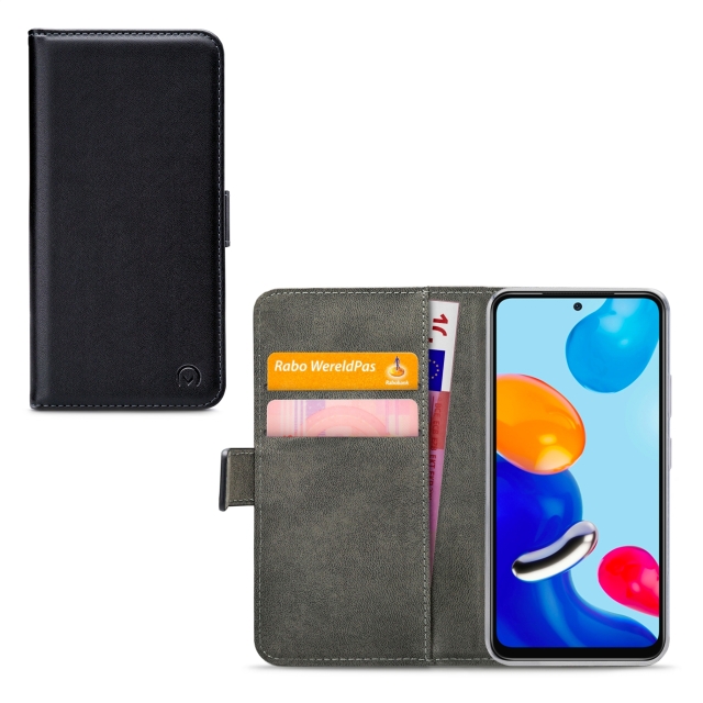 Mobilize Classic Gelly Wallet Book Case Xiaomi Redmi Note 11 / 11S 4G schwarz
