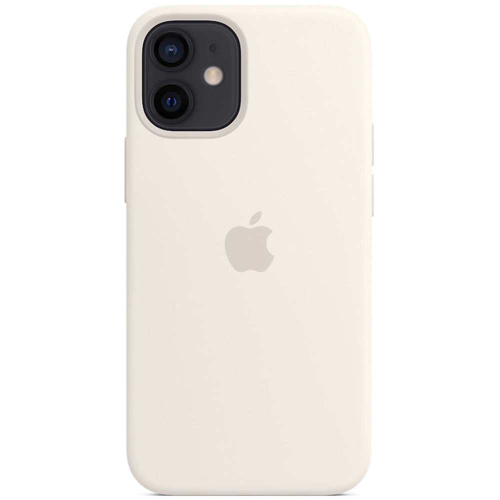 Apple iPhone 12 mini Silicone Case mit MagSafe MHKV3ZM/A weiß