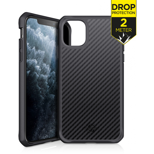 ITSKINS Level 2 HybridFusion for Apple iPhone 11 Pro Max Carbon