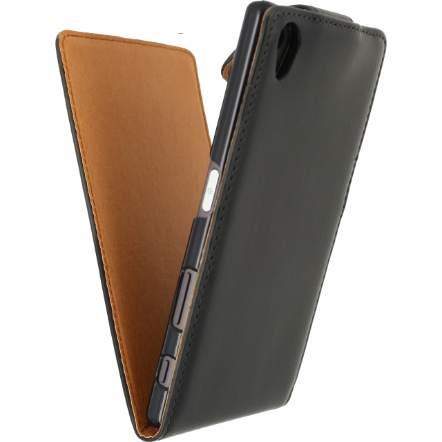 Basic Flip Case Tasche Sony Xperia Z5 schwarz